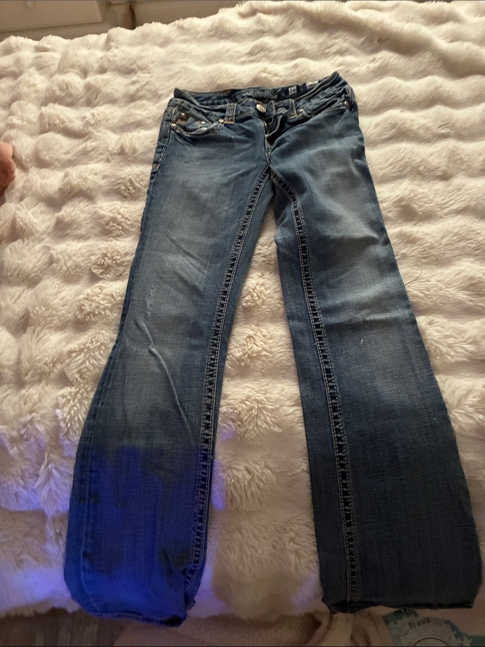 Miss Me Blue Flare Jeans